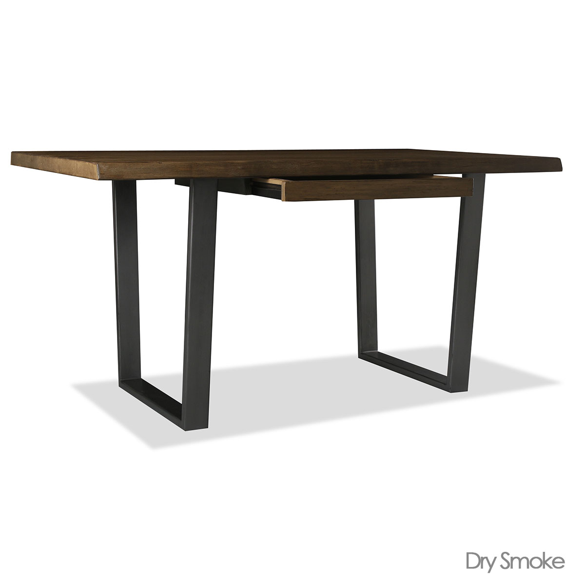 Rhode Live Edge Hardwood and Wrought Iron Desk
