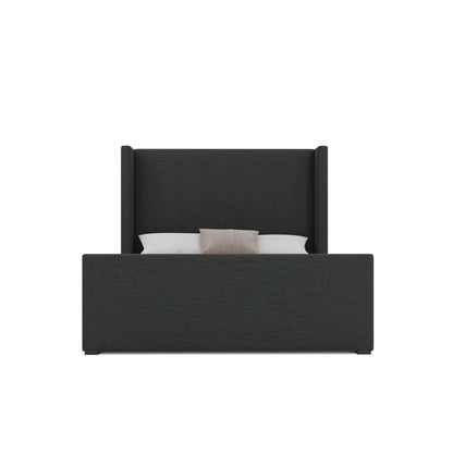 Aylet Plain Luxe Footboard Upholstered Bed