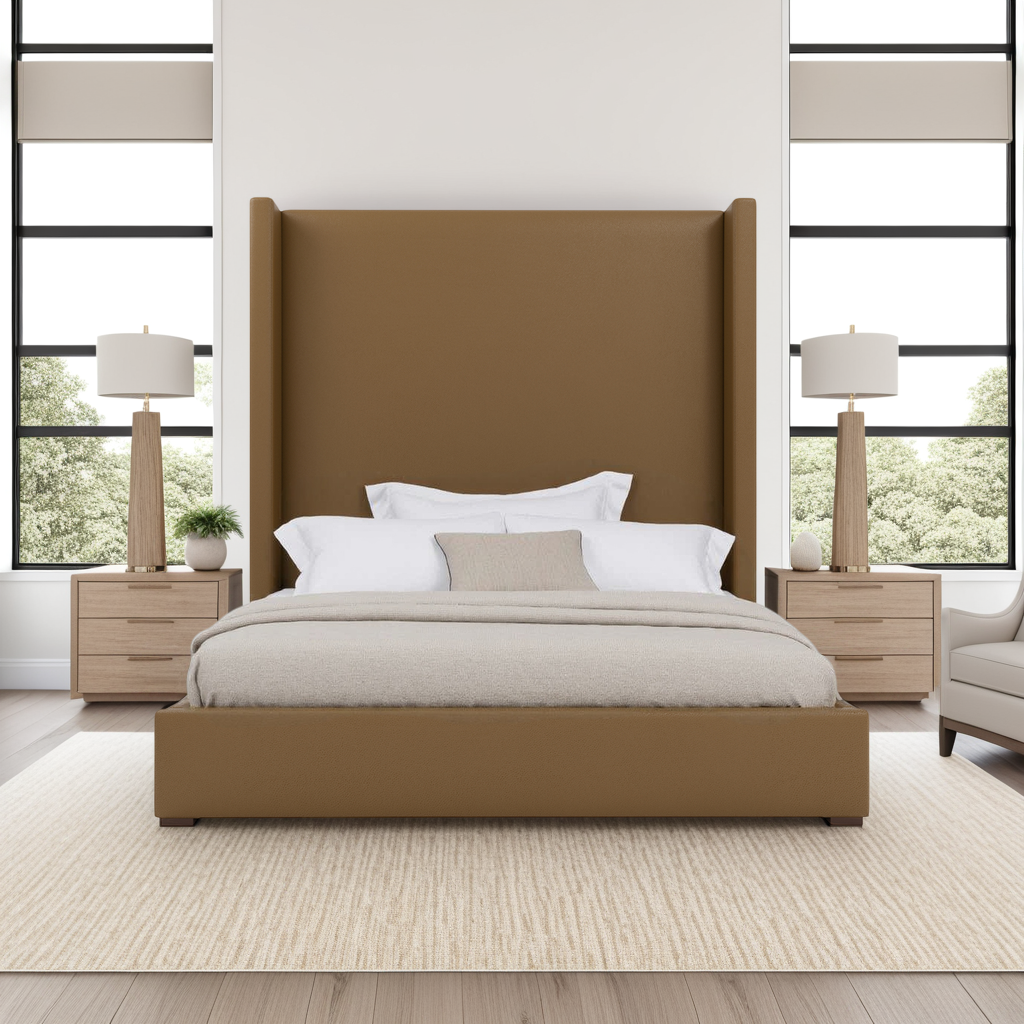 Aylet Plain Upholstered Bed