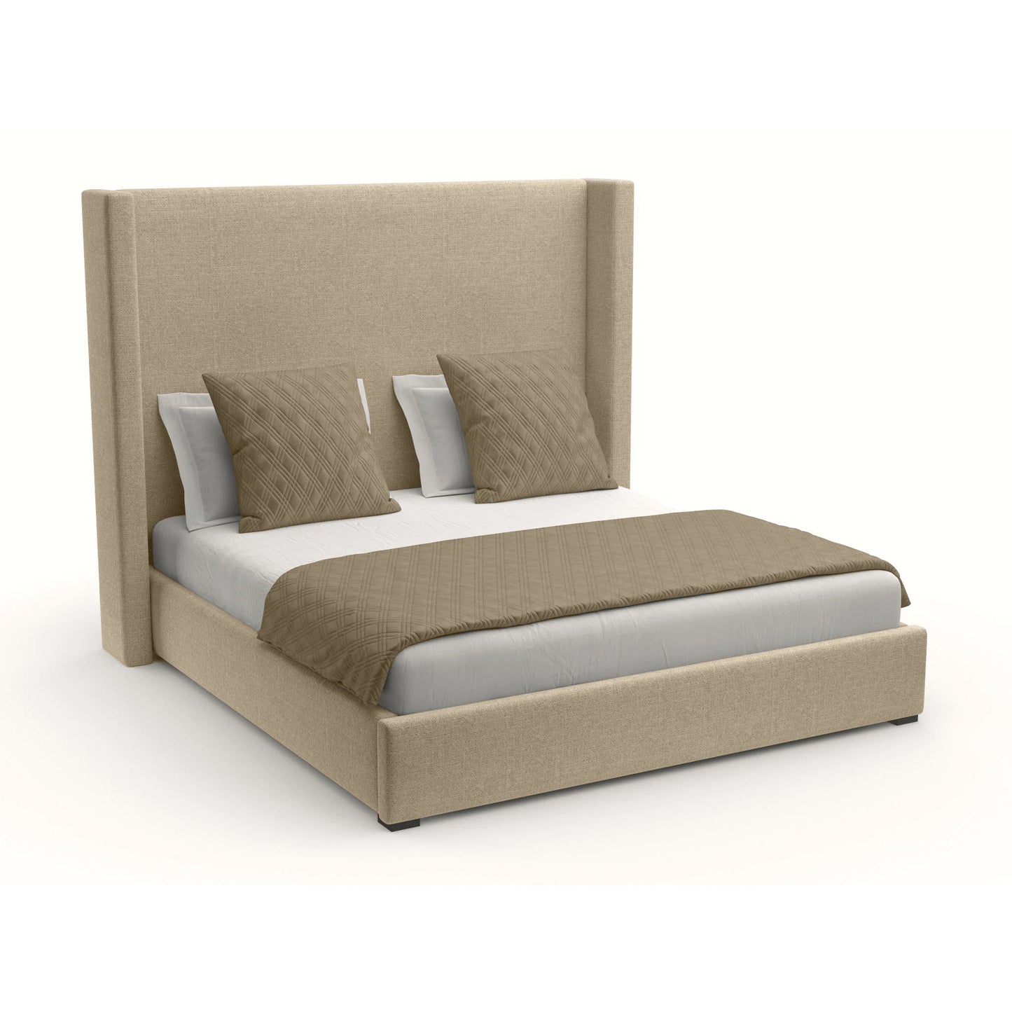 Aylet Plain Upholstered Bed