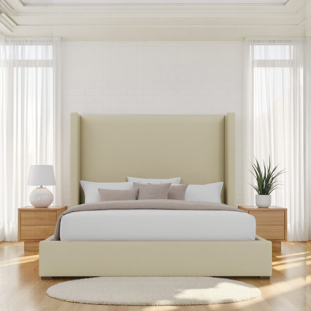 Aylet Plain Upholstered Bed