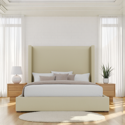 Aylet Plain Upholstered Bed