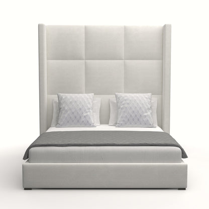 Aylet Square Tufted Height Bed