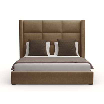Aylet Square Tufted Height Bed