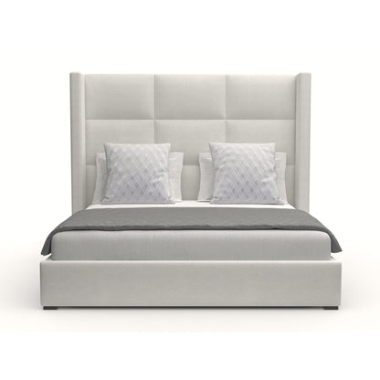 Aylet Square Tufted Height Bed