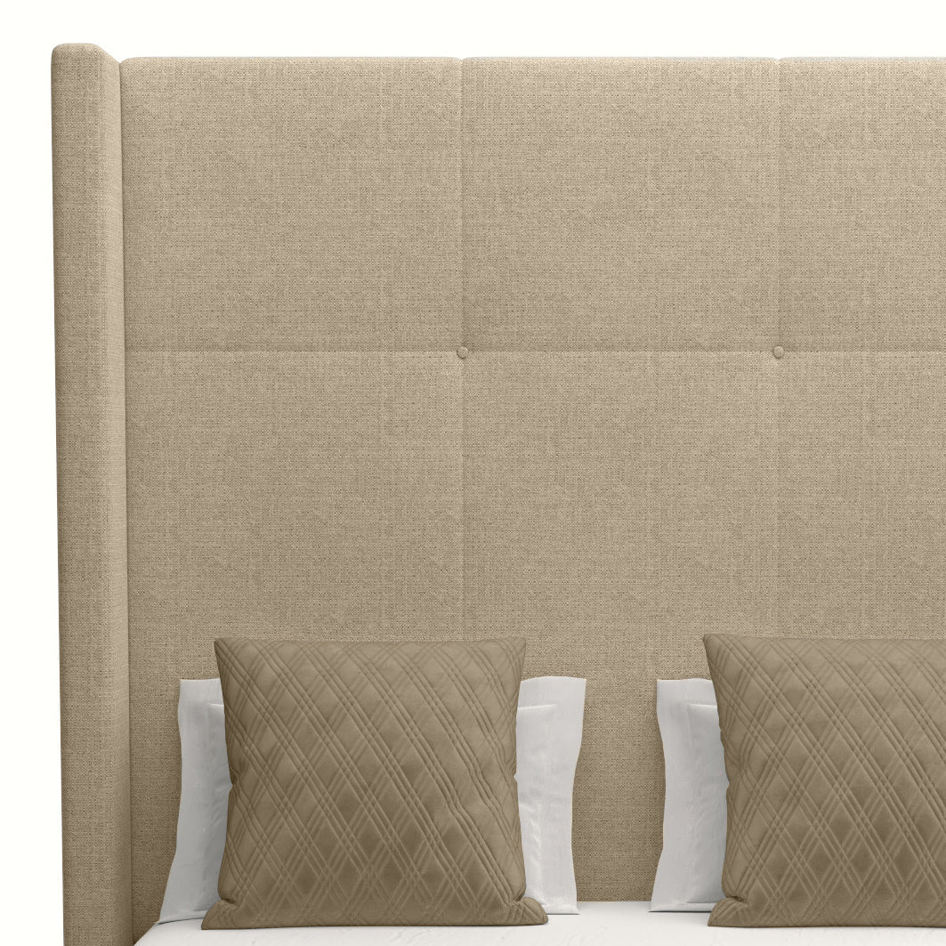 Aylet Simple Tufted Height Bed