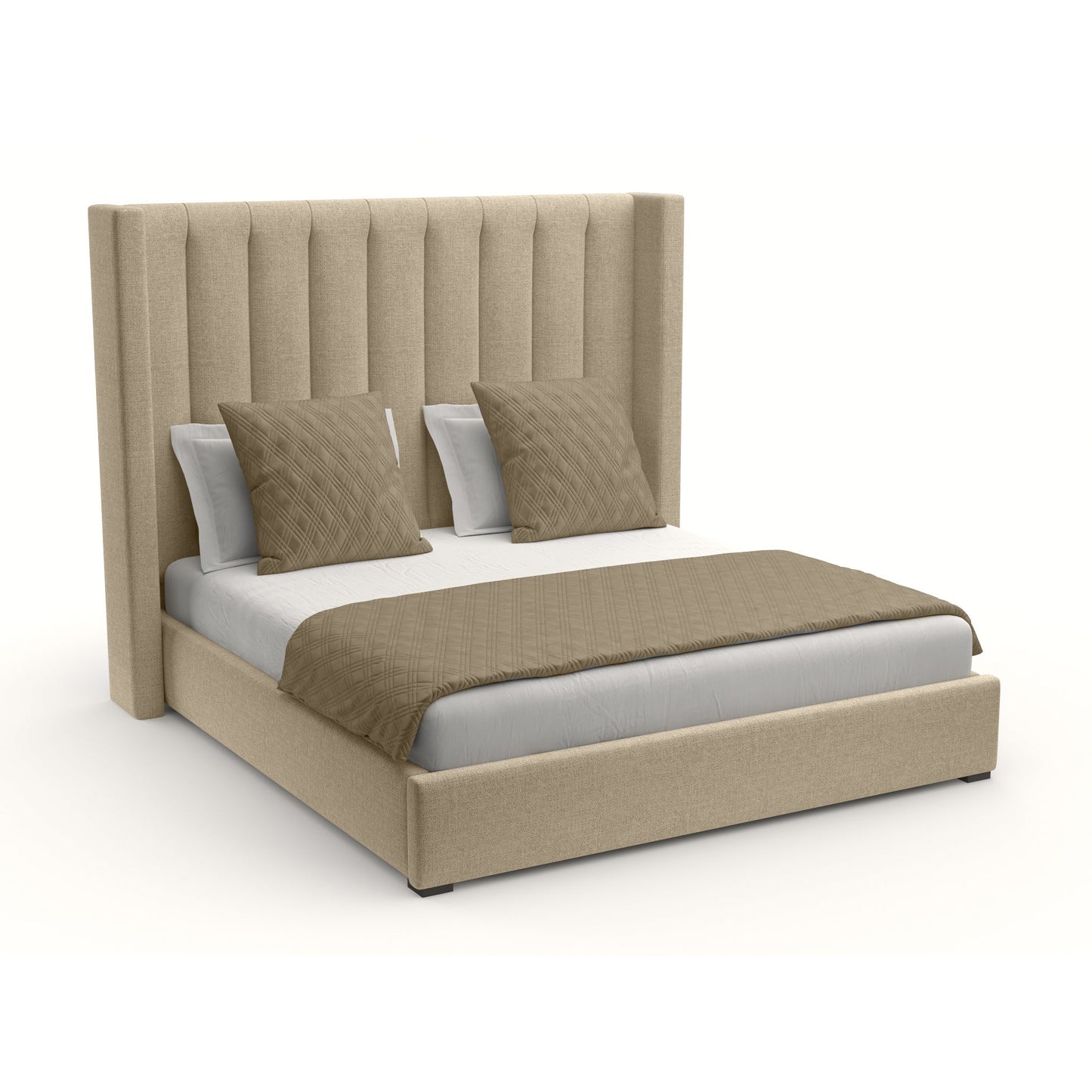 Aylet Vertical Channel Tufting Height Bed