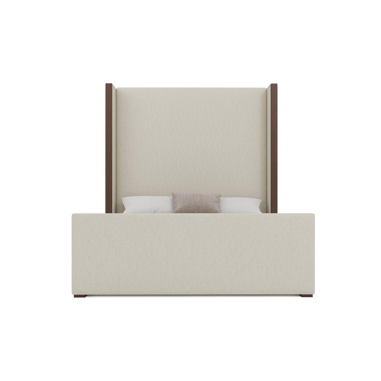 Irenne Luxe Plain Footboard Upholstered Bed