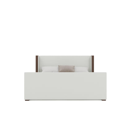 Irenne Luxe Plain Footboard Upholstered Bed