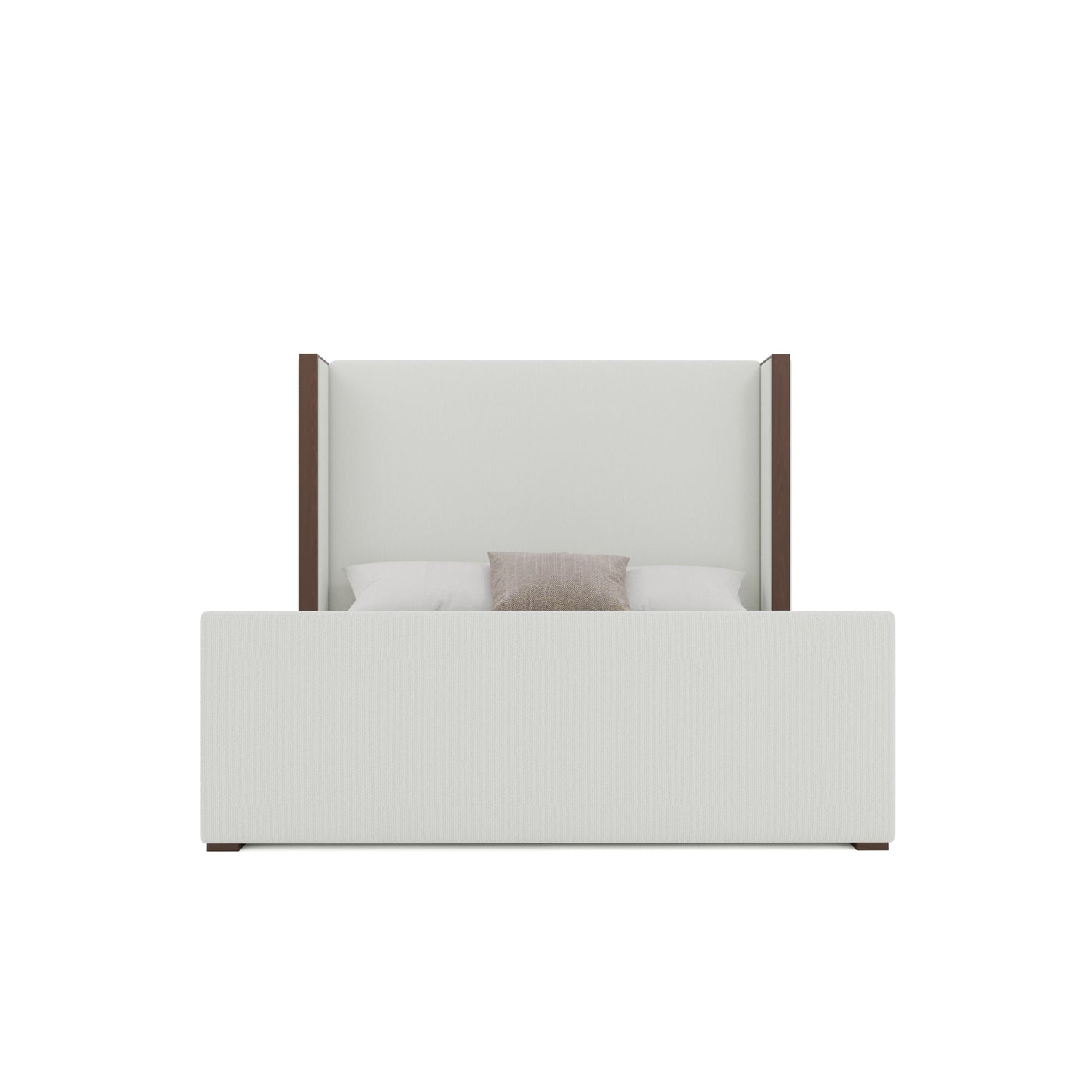 Irenne Luxe Plain Footboard Upholstered Bed