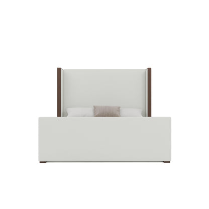 Irenne Luxe Plain Footboard Upholstered Bed