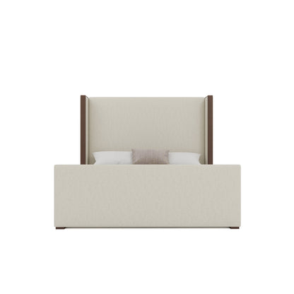 Irenne Luxe Plain Footboard Upholstered Bed