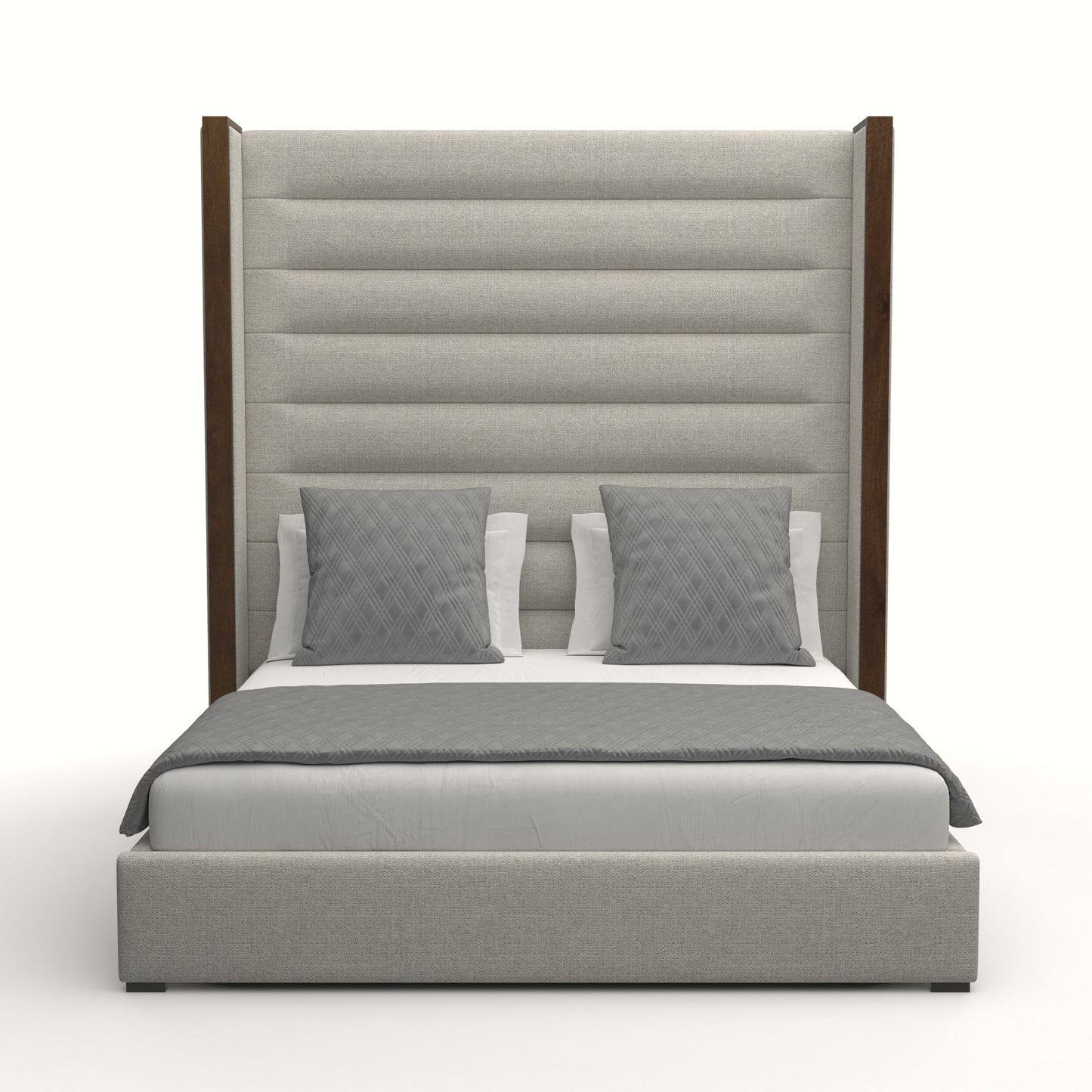 Irenne Horizontal Channel Tufting Height Bed