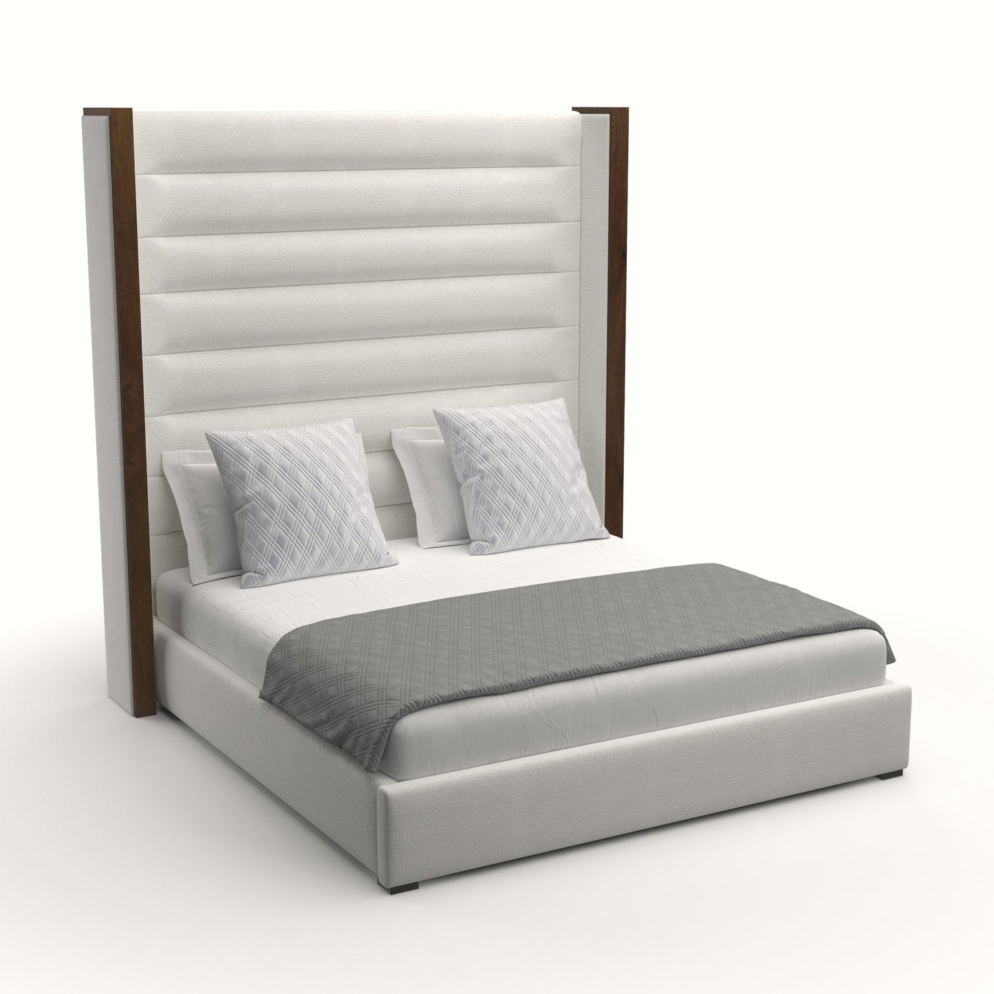 Irenne Horizontal Channel Tufting Height Bed