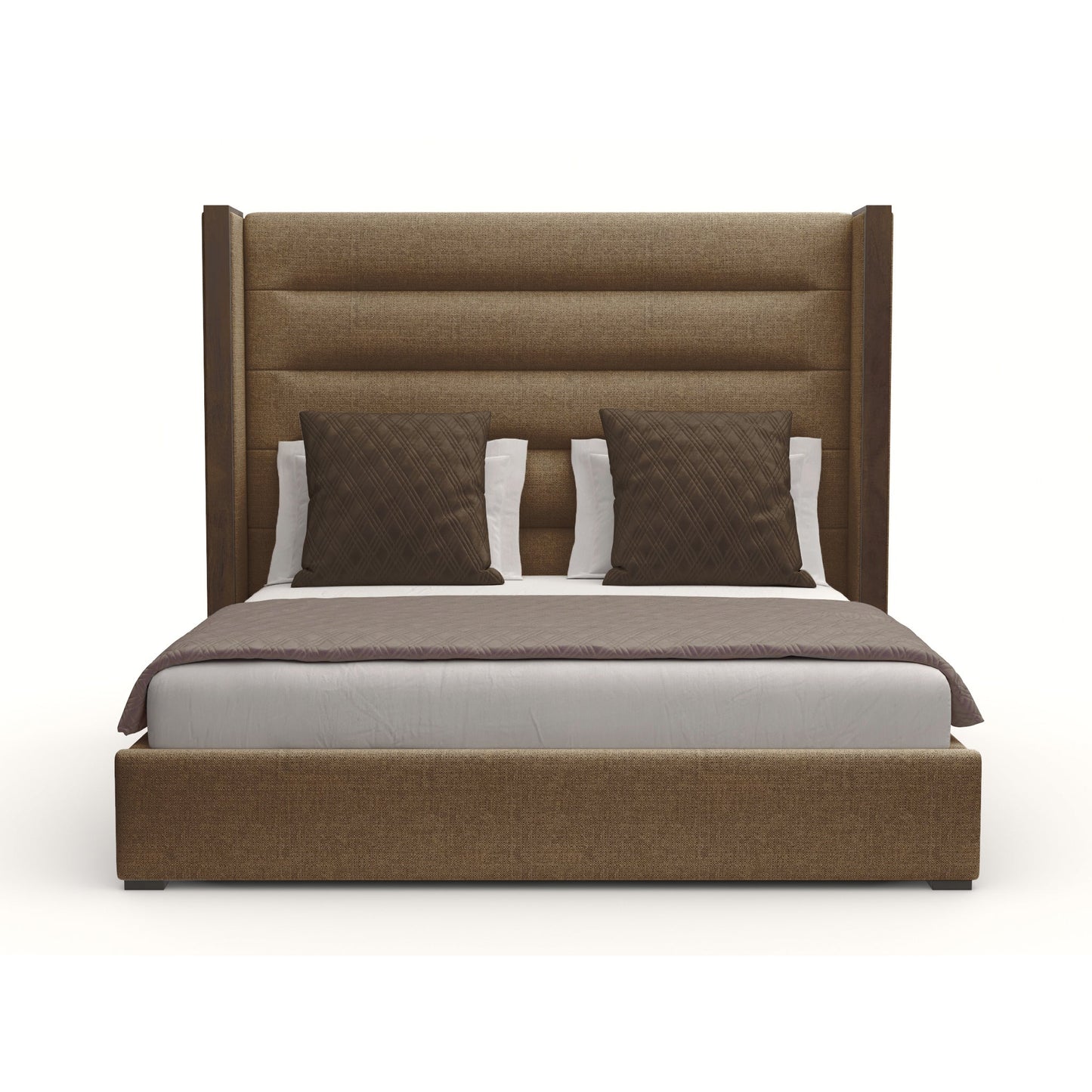Irenne Horizontal Channel Tufting Height Bed