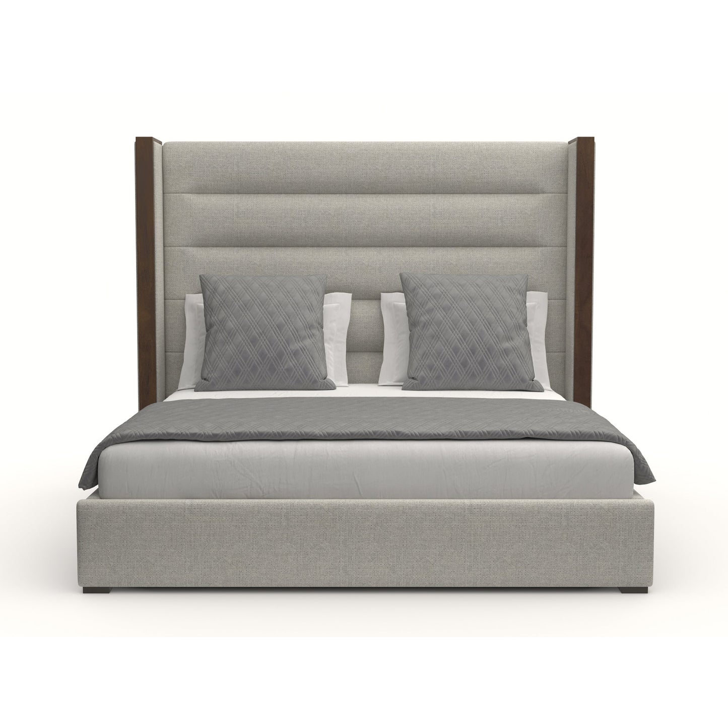 Irenne Horizontal Channel Tufting Height Bed