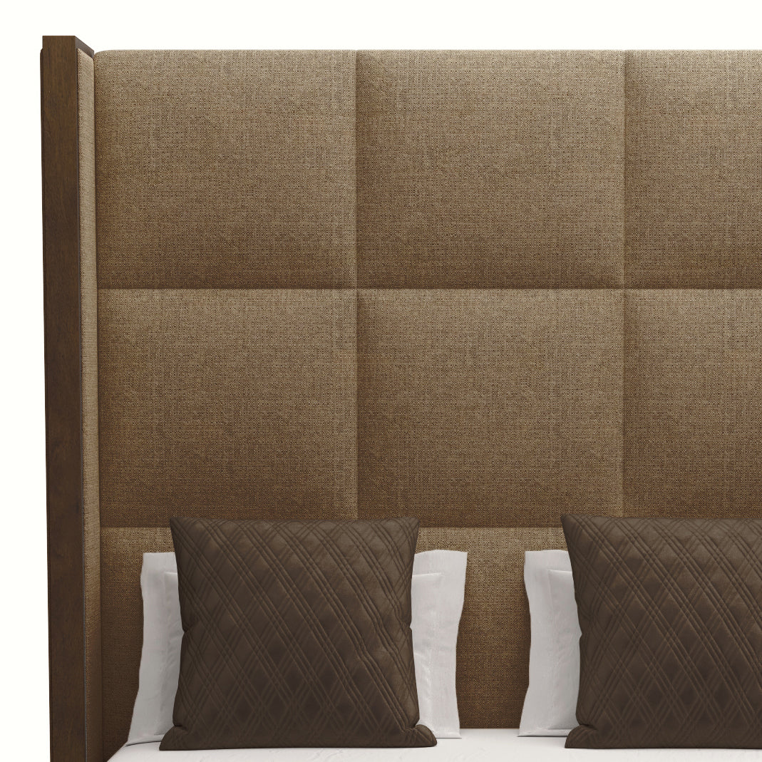 Irenne Square Tufted Height Bed