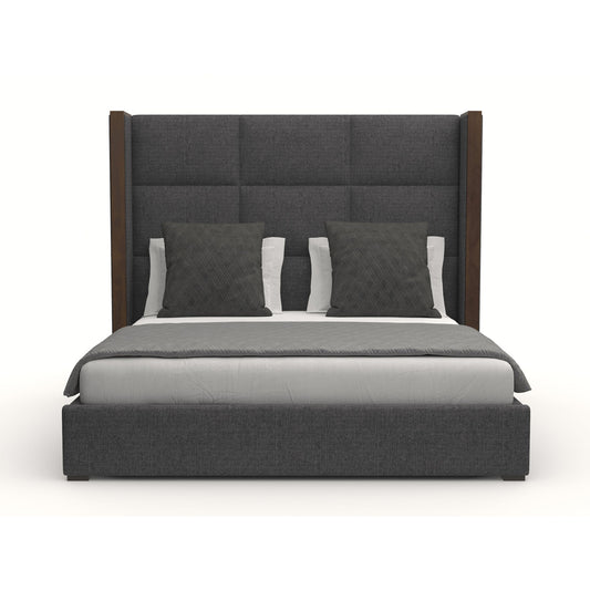 Irenne Square Tufted Height Bed