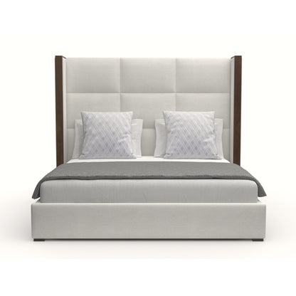 Irenne Square Tufted Height Bed
