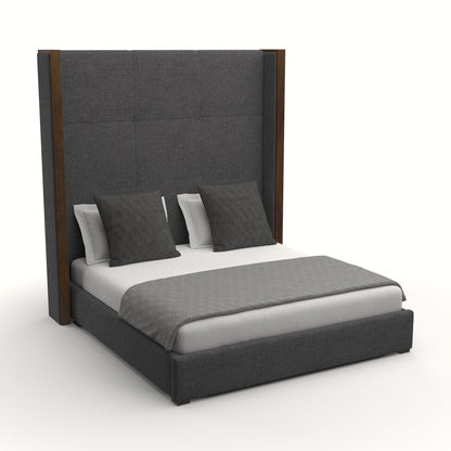 Irenne Simple Tufted Height Bed