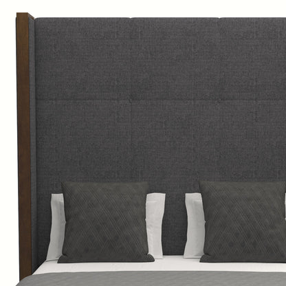 Irenne Simple Tufted Height Bed