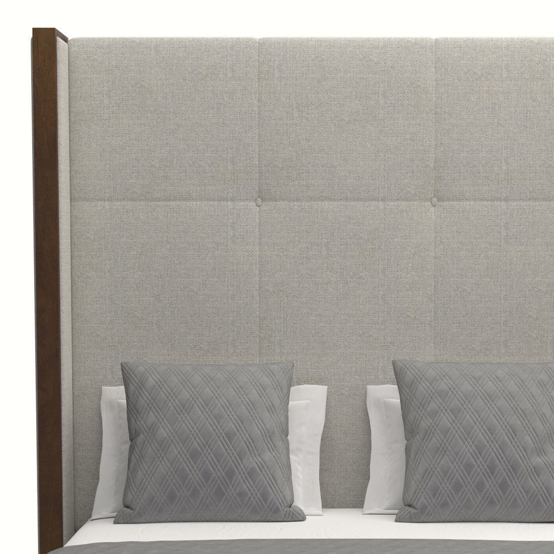 Irenne Simple Tufted Height Bed