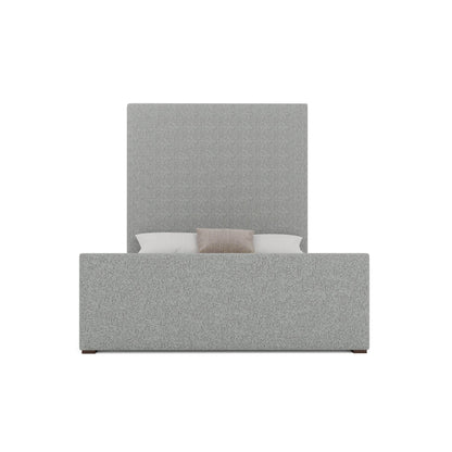 Moyra Plain Luxe Footboard Upholstered Bed