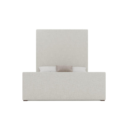 Moyra Plain Luxe Footboard Upholstered Bed