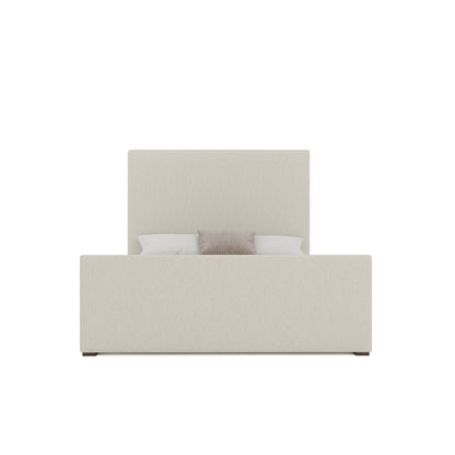 Moyra Plain Luxe Footboard Upholstered Bed
