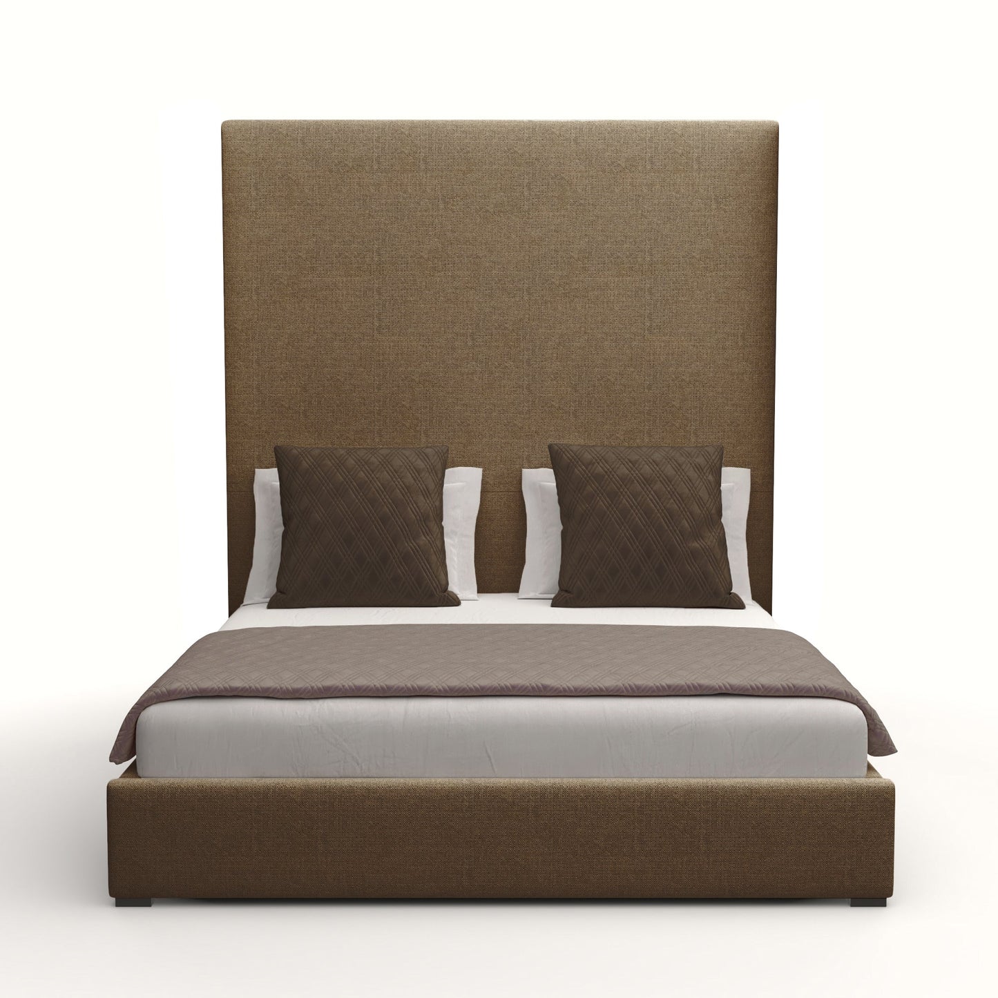 Moyra Plain Upholstered Bed