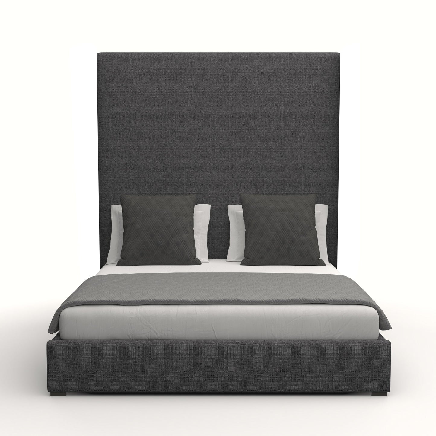 Moyra Plain Upholstered Bed