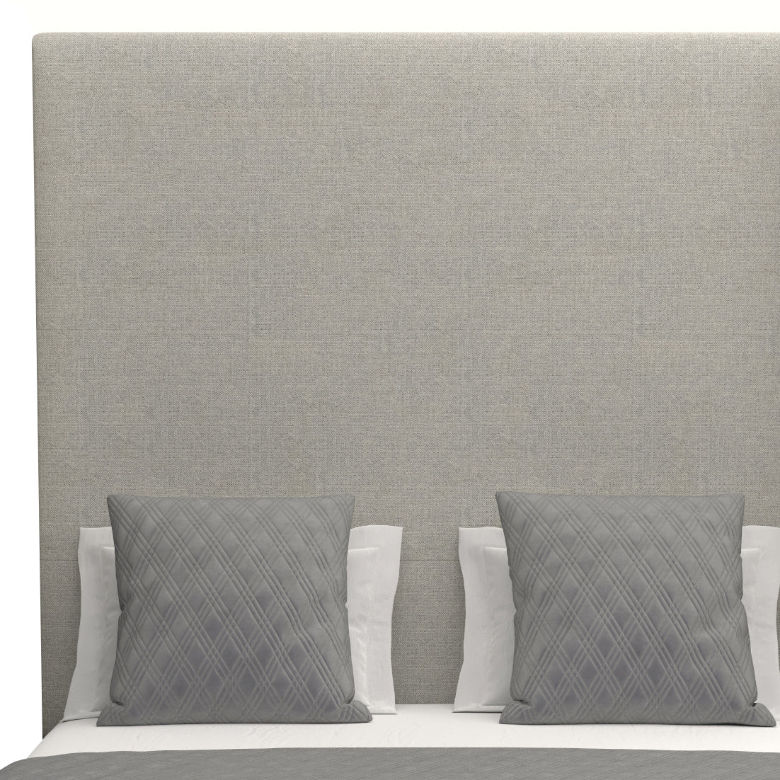 Moyra Plain Upholstered Bed