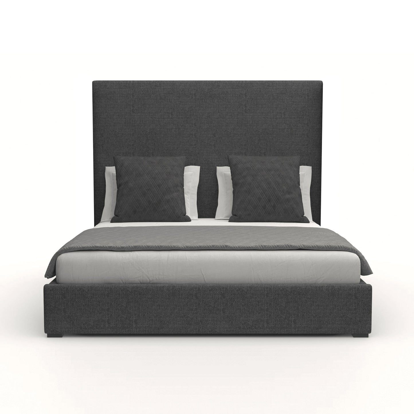 Moyra Plain Upholstered Bed