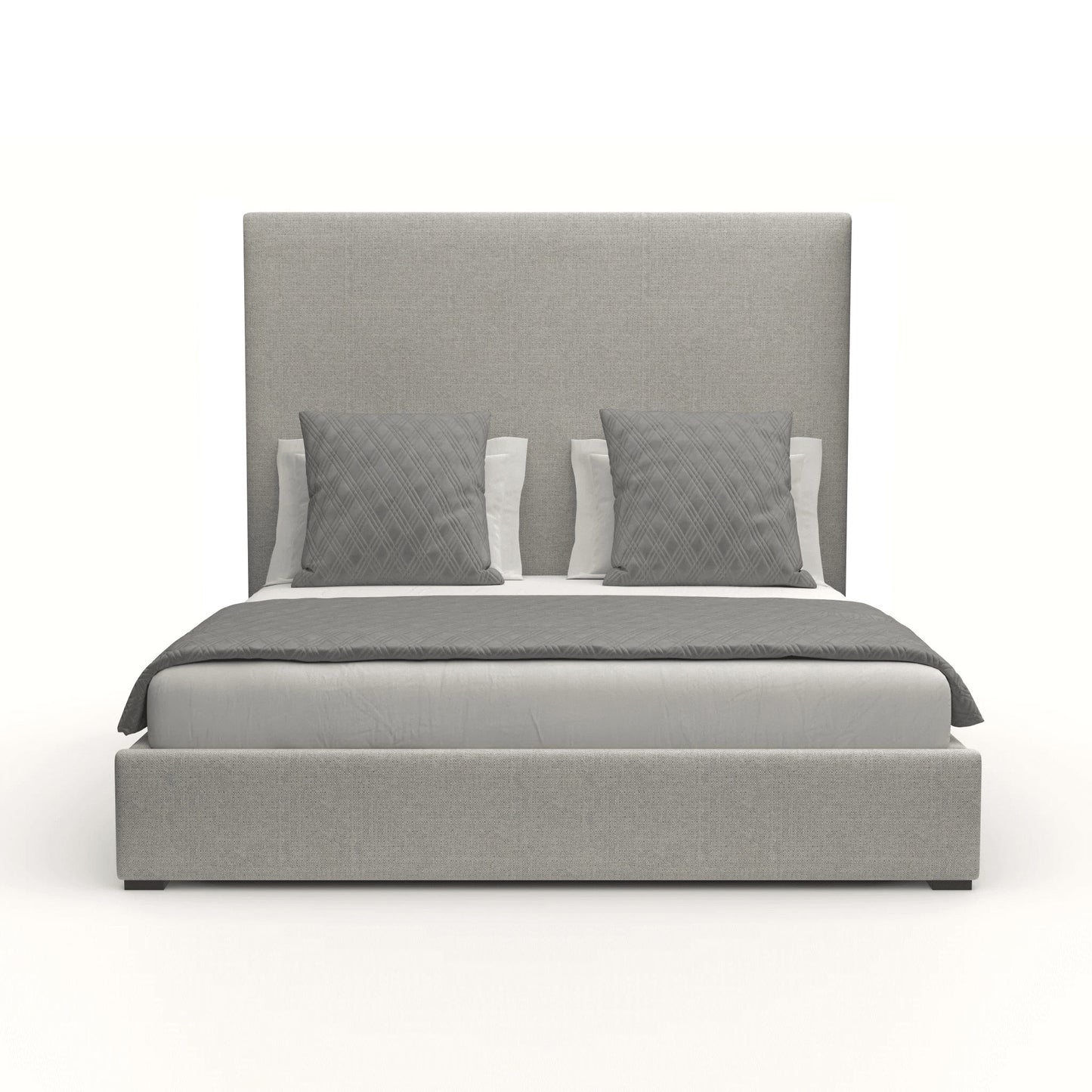 Moyra Plain Upholstered Bed