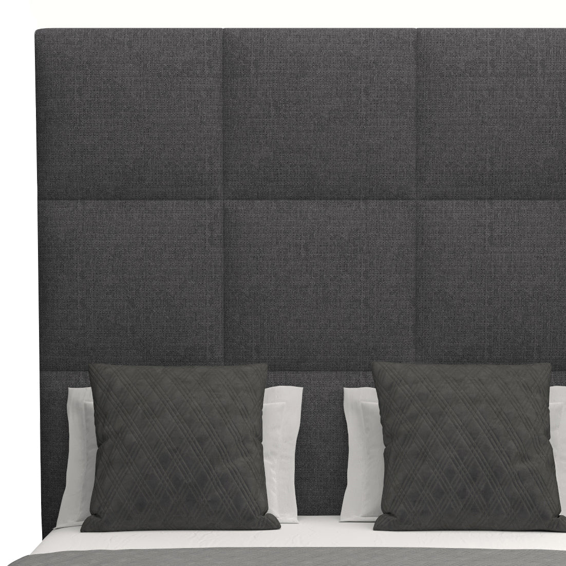 Moyra Square Tufted Height Bed