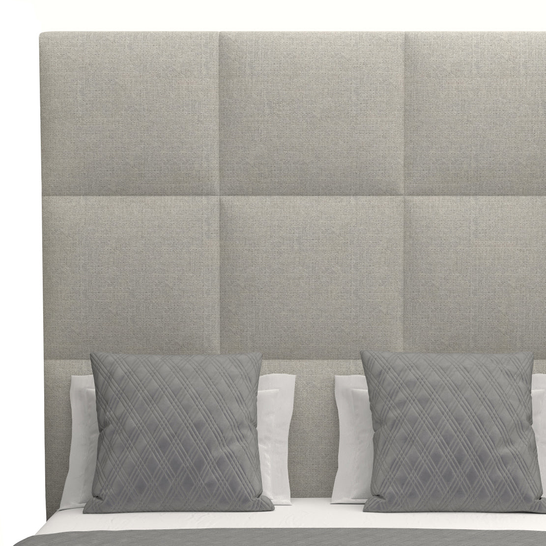 Moyra Square Tufted Height Bed
