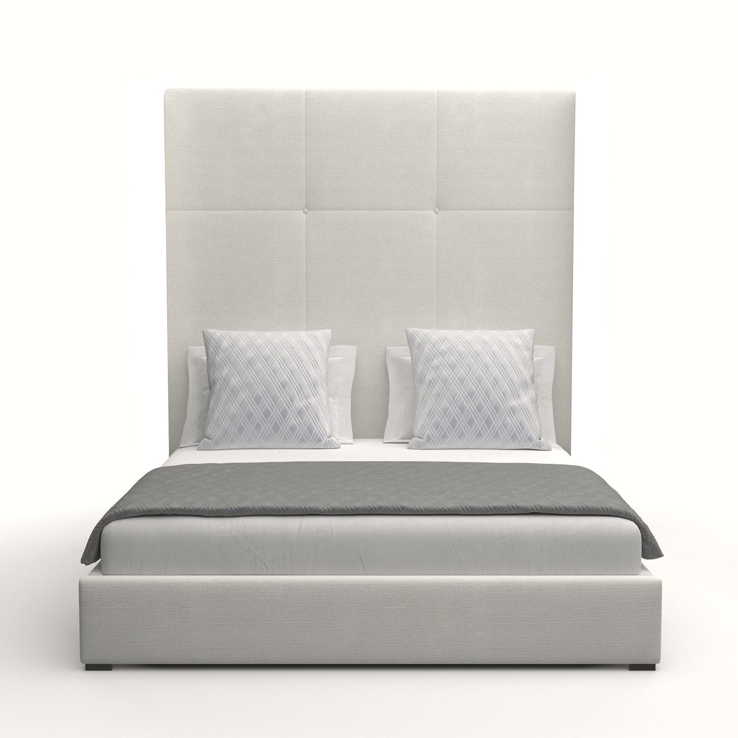 Moyra Simple Tufted Height Bed