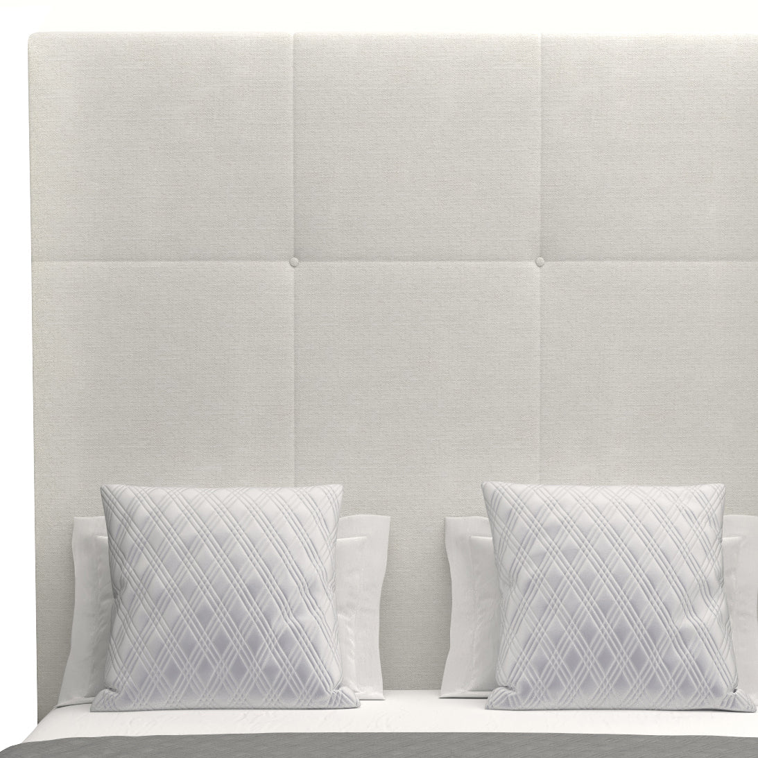 Moyra Simple Tufted Height Bed