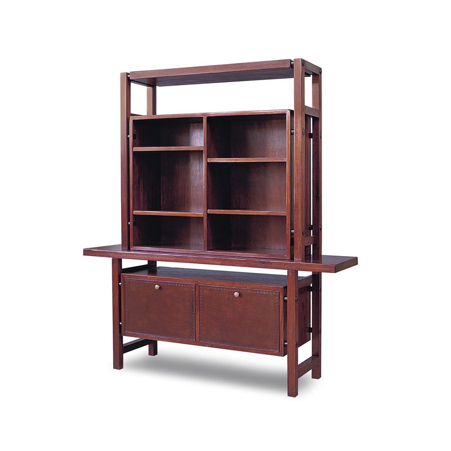 Barcelona Credenza with Bookcase