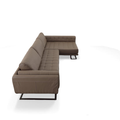 Brava Leather Sofa with Chaise