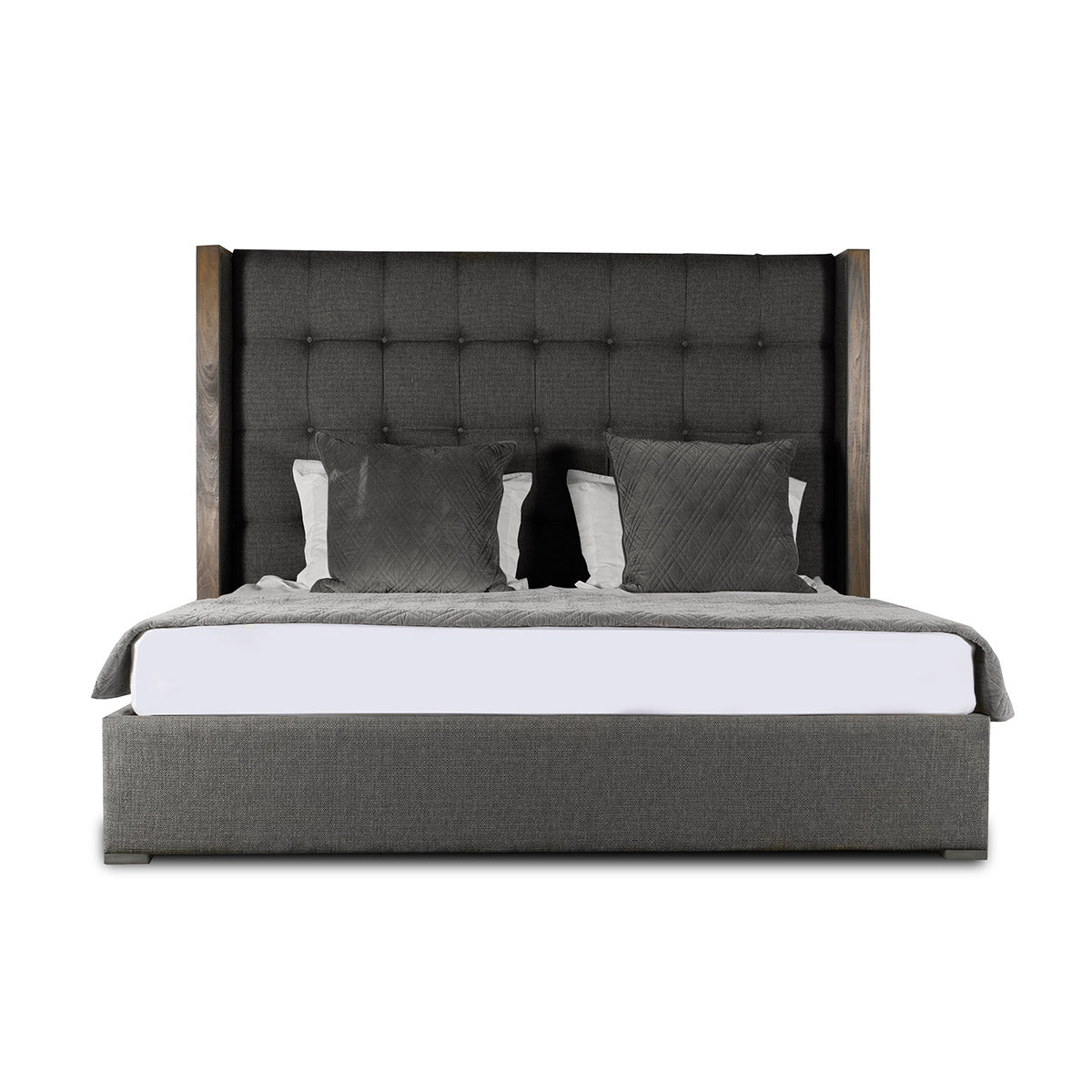 Irenne Box Tufting Height Bed