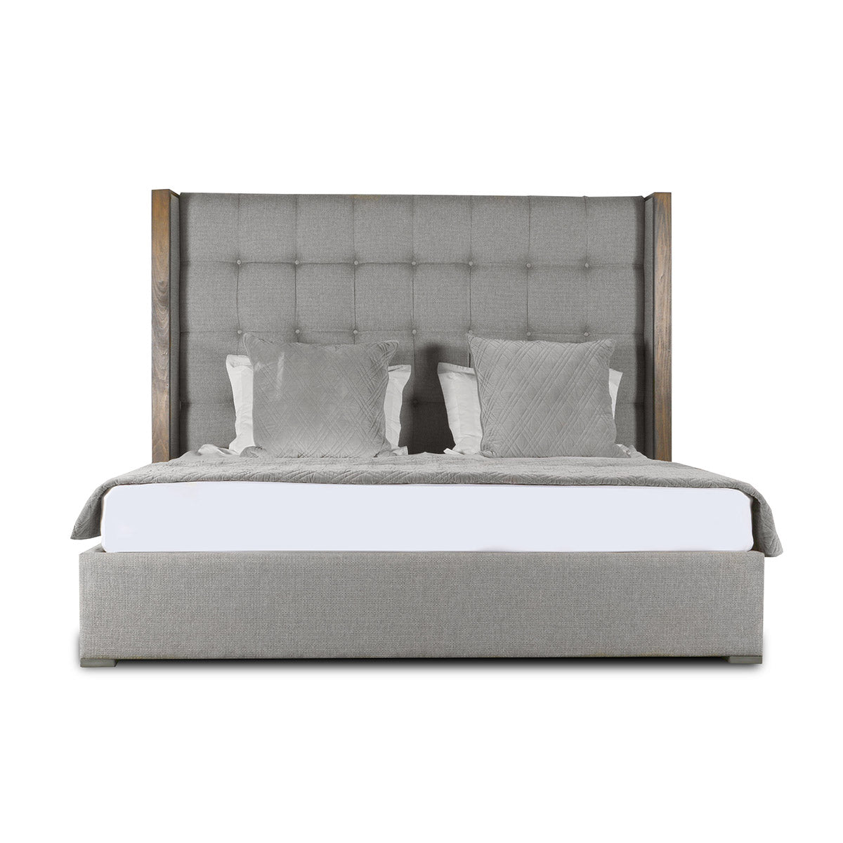 Irenne Box Tufting Height Bed