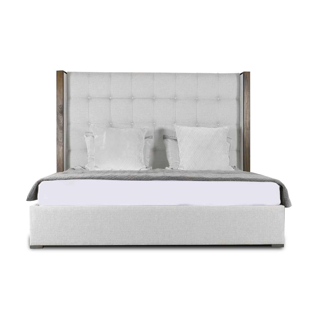 Irenne Box Tufting Height Bed