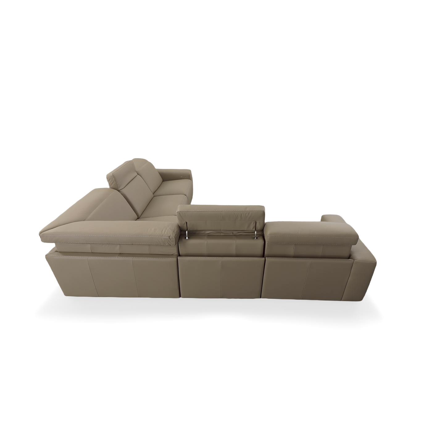 Cliff Leather Motion Sectional 5 Pieces