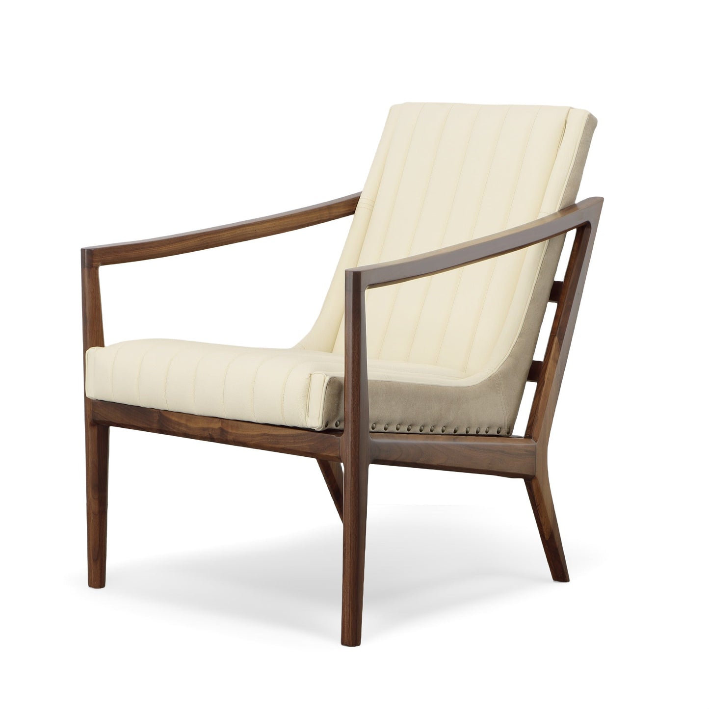 Deco Lounge Leather Chair