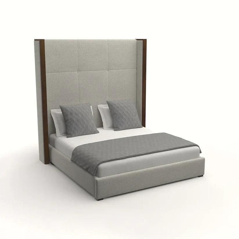 Irenne Simple Tufted Height Bed