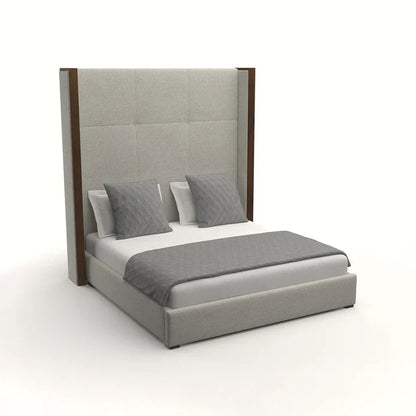 Irenne Simple Tufted Height Bed