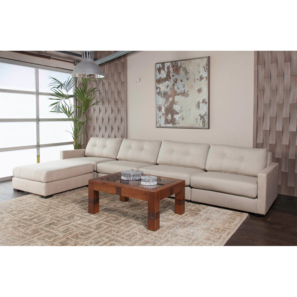 Chester Buttoned Modular Sectional