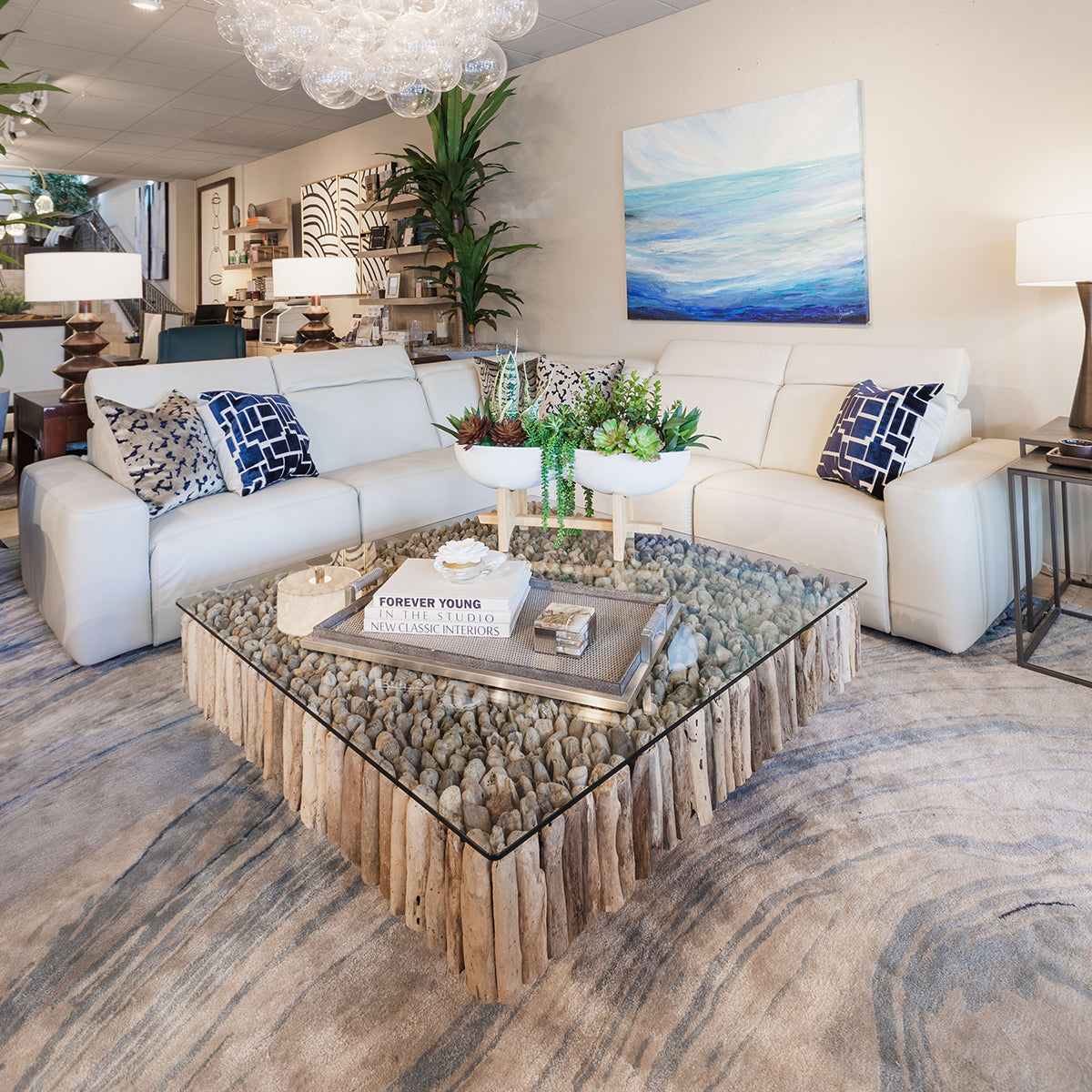 Cliff Leather Motion Sectional 5 Pieces