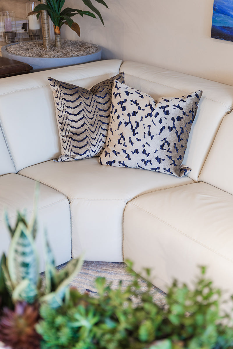 Cliff Leather Motion Sectional 5 Pieces